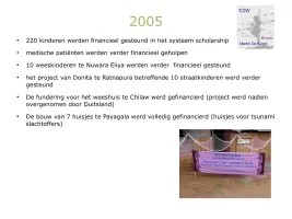 2009 presentatievzw