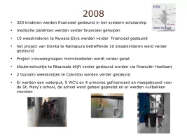 2009 presentatievzw